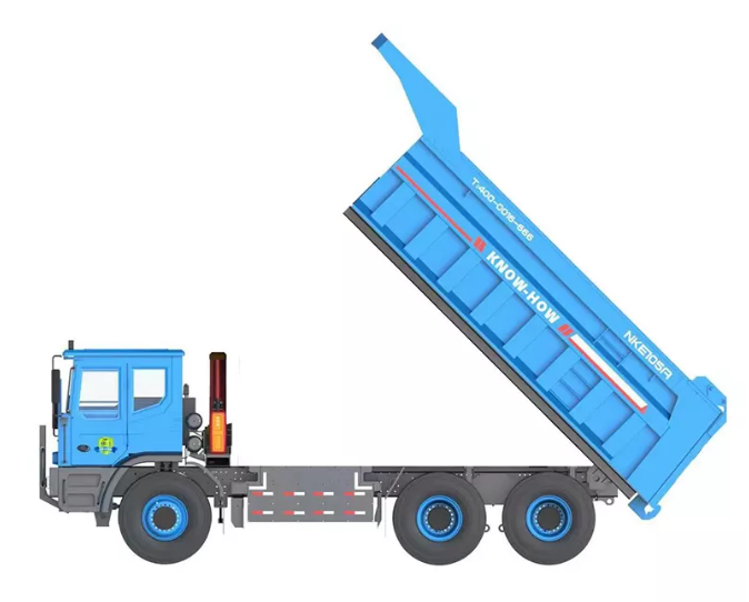 dual motor Electric Dump Truck