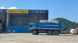 Electric dump truck Problems during the trial period