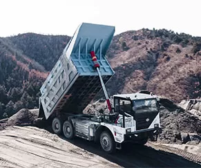 Electric coal mine trucks in Brazil