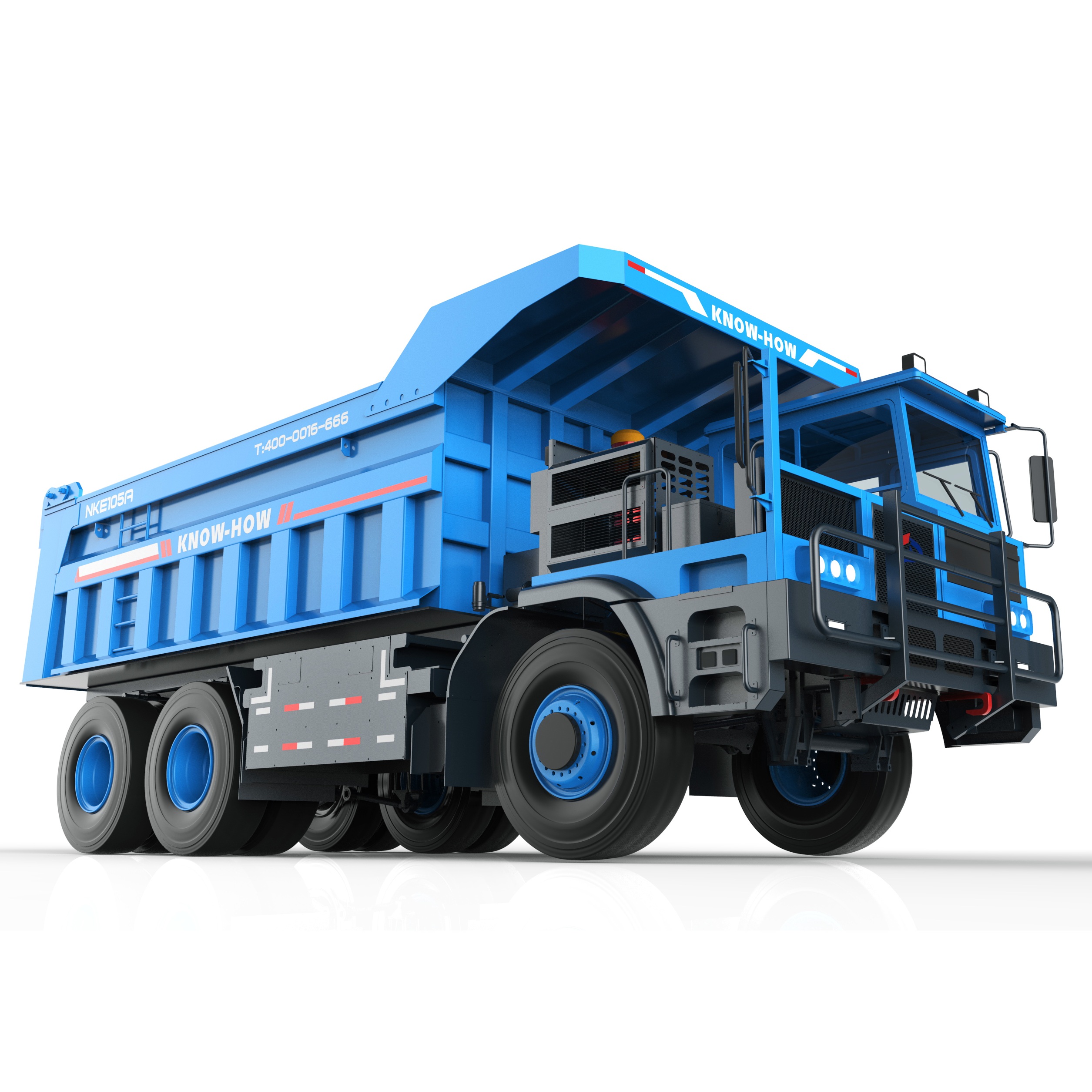 NKE105T5 528kwh electric dump truck